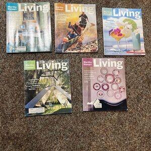 Martha Stewart LIVING Magazines - Lot of 7